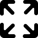 Arrow All 381 SVG Icon